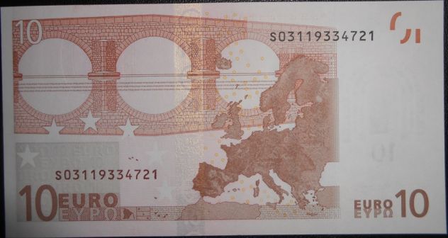 10 EURO ITALIA SERIE S 2002 J003 DUISENBERG  FDS/UNC - Foto 2