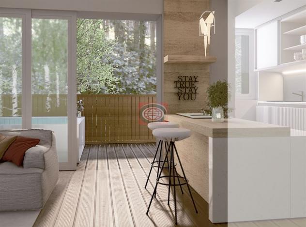 CESENATICO ( levante ): appart. NUOVO - CLASSE A4 - PIANO 1° con TERRAZZO - 2 letto, wc, ampia zona giorno - Foto 10