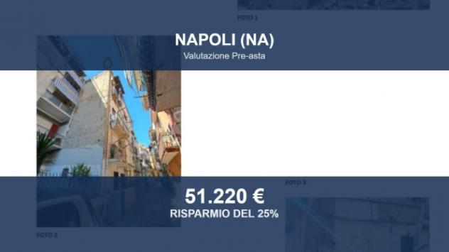 Immobile in asta di 52 m² in vendita a Napoli