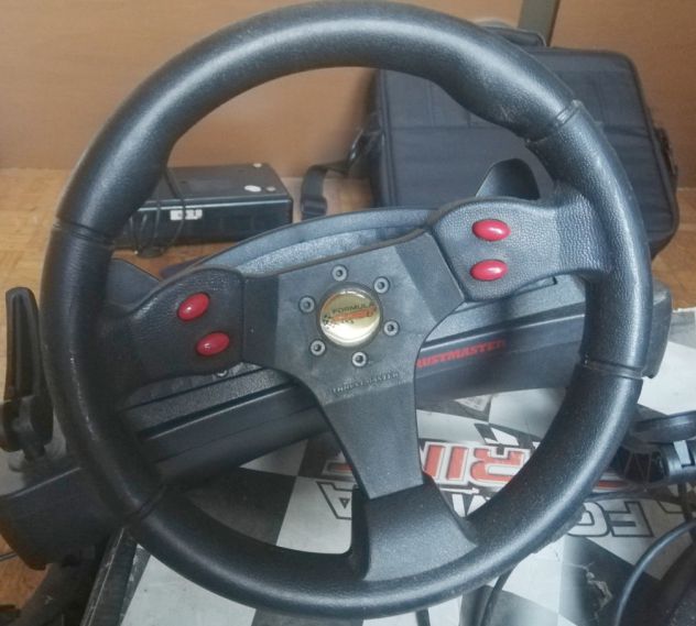Joystick vintage volante e pedali Thrustmster Formula Sprint - Foto 4