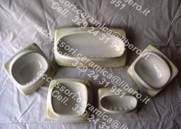 VINTAGE _ Portasaponi Ceramica Incasso - Foto 5
