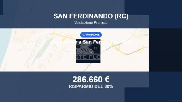 Immobile in asta di 3800 m² in vendita a San Ferdinando