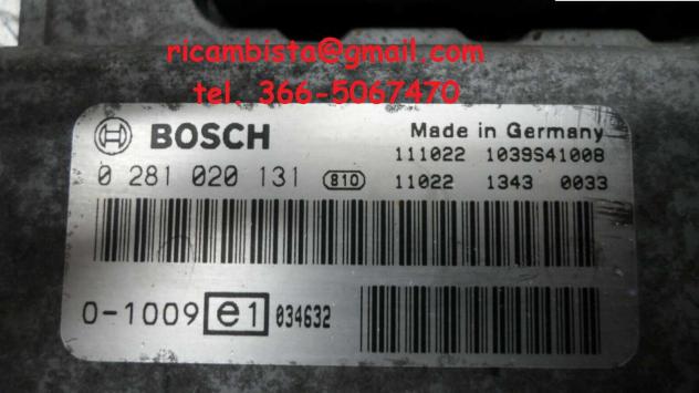 0281020131 MAN TGX centralina motore Bosch - Foto 2