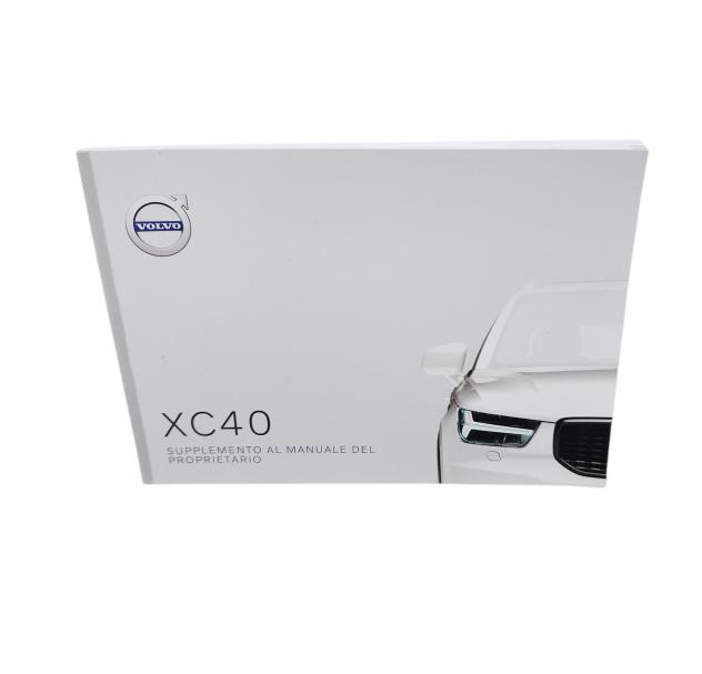LIBRETTO USO E MANUTENZIONE VOLVO XC40 Serie (17) - Foto 4