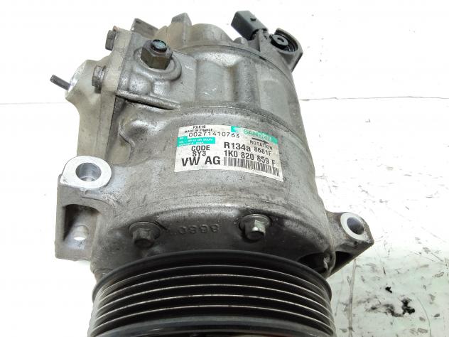 COMPRESSORE A/C AUDI A3 Serie (8P1) 1K0820859F BKD Diesel 2000 (0508) - Foto 4