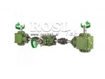 -SET DI RIDUTTORI 1:1,44 (27HP-20kW) PER LO SPARGITORE L:800 GHISA