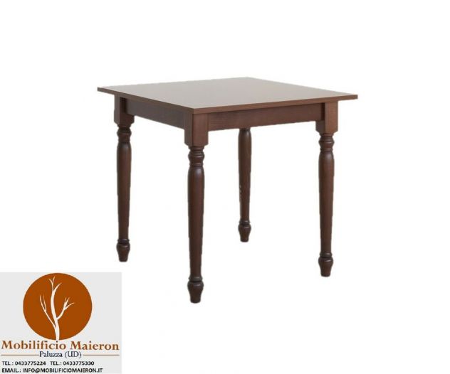 Tavoli In Legno 80X80 Arredamento Ristorante Bar Pub Cod2000Q