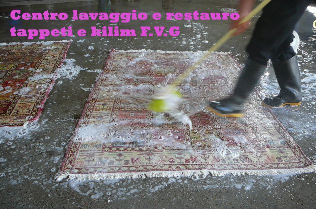 Lavaggio e restauro tappeti persiani Portogruaro, lavaggio orientale tappeto - Foto 7