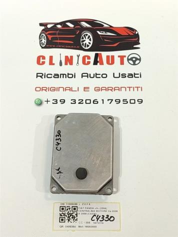 CENTRALINA MOTORE FIAT Panda 2° Serie 51886068 IAW5SF8.P4 169A3000 benzina 1368 (0310) - Foto 3