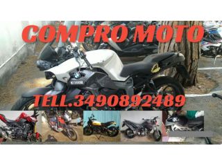 COMPRO ACQUISTO MOTO IN TUTTA ITALIA PAGAMENTO IMMEDIATO