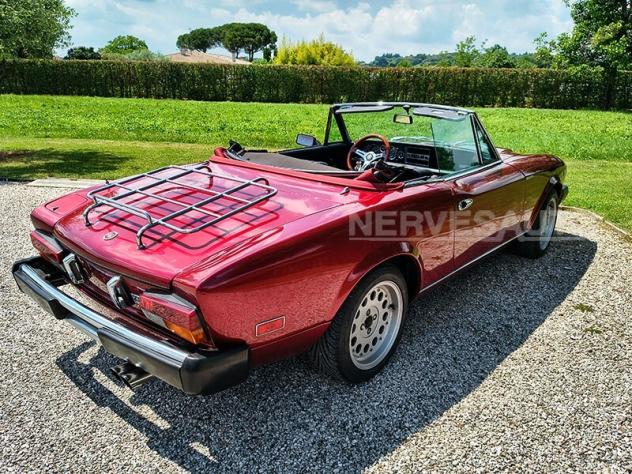 Fiat 124 Spider 2000 Rosso Ciliegia Interni Neri CRS Anno 1981 - Foto 7