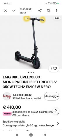 Monopattino elettrico EMG - Foto 5