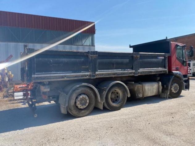 IVECO STRALIS CON CASSONE RIBALT.TRILATER. ANNO 2005 rif. 22590939 - Foto 4