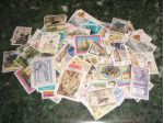 Lotto n. 100 francobolli usati di Italia Repubblica.