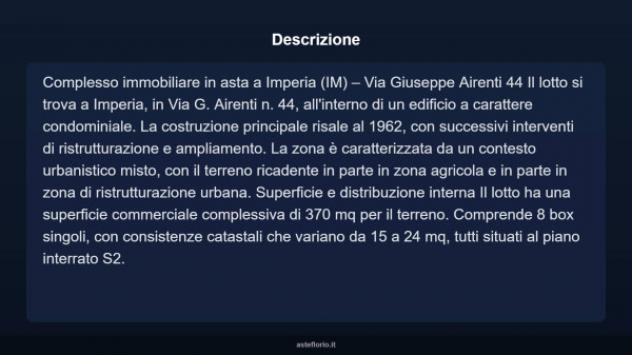 Immobile in asta di 370 m² in vendita a Imperia - Foto 3