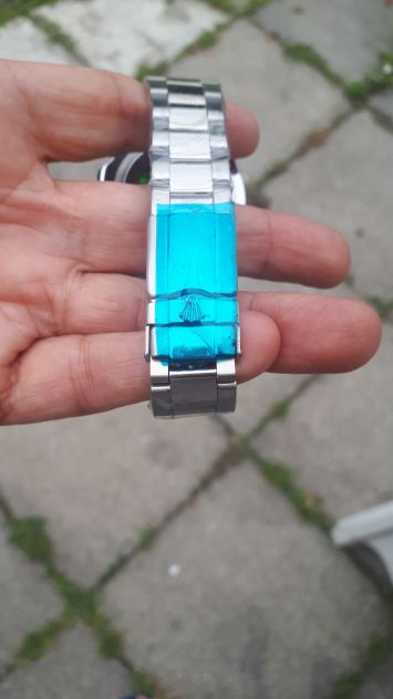 orologio submariner con zirconi acciaio cassa 40 mm subacqueo - Foto 4