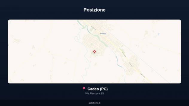 Immobile in asta di 343 m², box auto doppio in vendita a Cadeo - Foto 14