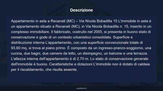 Immobile in asta di 82 m² in vendita a Recanati - Foto 17