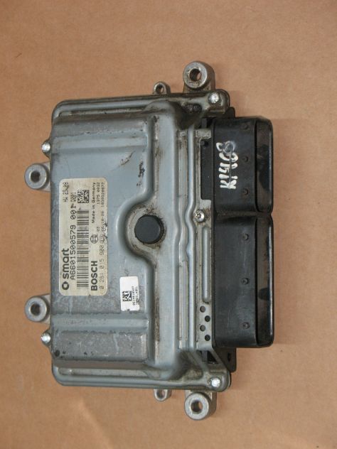 0281015900 ECU CENTRALINA SMART FORTWO 0281015900 A6601500579 001 HW25.08