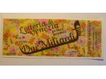 BIGLIETTO DELLA LOTTERIA DI VENEZIA 1987 con tagliando in fds -