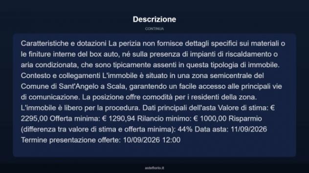 Immobile in asta di 17 m² in vendita a Sant'Angelo a Scala - Foto 5