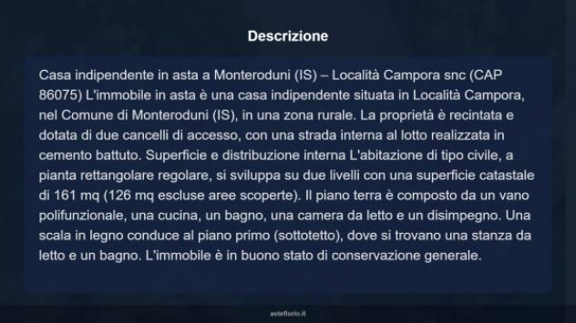 Immobile in asta di 161 m² con più di 5 locali in vendita a Monteroduni - Foto 16