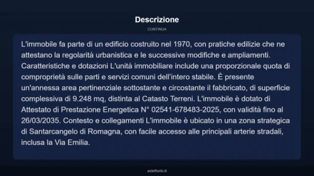 Immobile in asta di 273 m² in vendita a Santarcangelo di Romagna - Foto 5