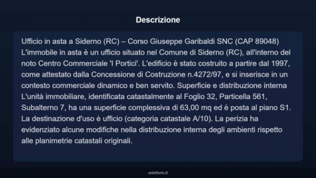 Immobile in asta di 63 m² in vendita a Siderno - Foto 4