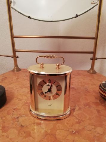 Orologio da Tavolo dorato Atlanta, Non Funzionante - Foto 6