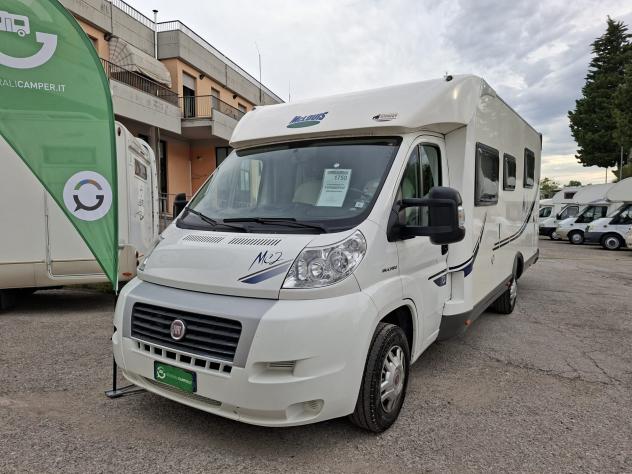 CAMPER MCLOUIS DUCATO SEMINTEGRALE SEMIDINETTE LETTO NAUTICO CLIMATIZZATORE PORTAMOTO FOTOVOLTAICO CAMPEGGIO USATO GENERALI 1759 - Foto 2