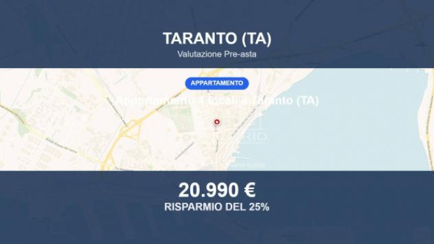 Immobile in asta di 76 m² in vendita a Taranto