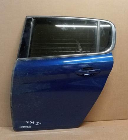 PORTA POST.SX BLU MET. C/ALZ. E SERR. VETRO SCURO 999-U1294175 Carrozzeria  Lamierati esterni  Porte  Porta post. sx. PEUGEOT - 308 5 porte - 01-10-20