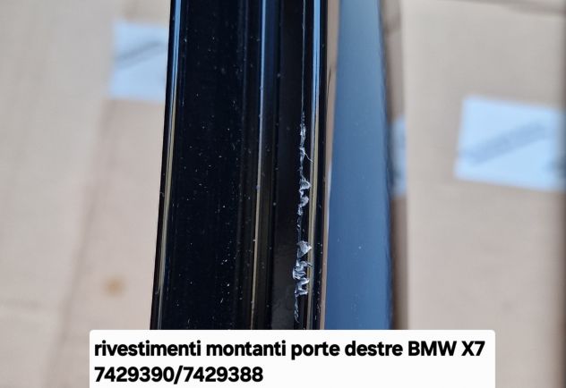 Rivestimenti montanti porte destre BMW X7 - Foto 2