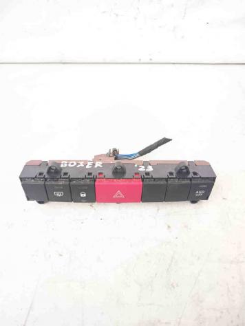 PULSANTE QUATTRO 4 FRECCE PEUGEOT Boxer 4° Serie 14404721zd diesel 2.0 (11)