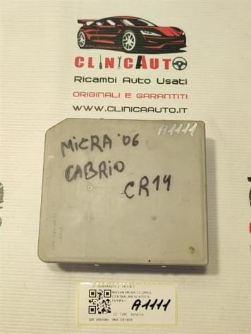 SCATOLA PORTA FUSIBILI NISSAN Micra Cabrio 284B7AX615 CR14DE benzina 1386 (0510) - Foto 2