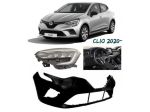 Renault Clio 2019> cofano musata parafango rinforzo cofano fanale