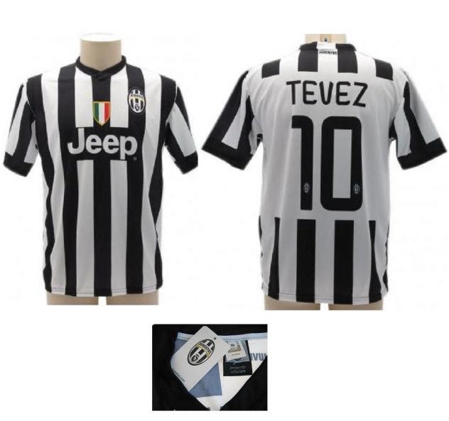 MAGLIETTE CALCIO JUENTUS,INTER- REPLICA UFFICIALE - PIRLO, TEVEZ, ICARDI - Foto 4