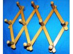 Appendi abiti in legno medio