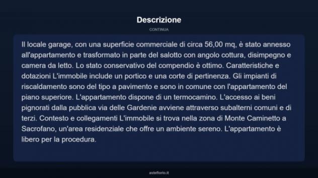 Immobile in asta di 83 m² in vendita a Sacrofano - Foto 4