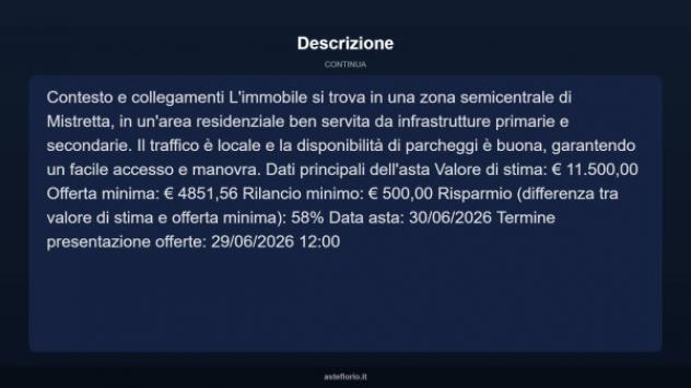 Immobile in asta di 19 m² in vendita a Mistretta - Foto 9