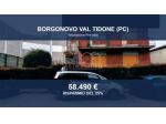 Immobile in asta di 110 m², box auto in vendita a Borgonovo Val Tidone