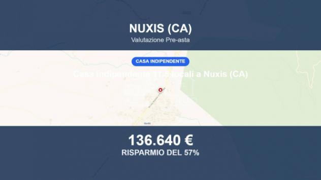 Immobile in asta di 180 m² con più di 5 locali in vendita a Nuxis