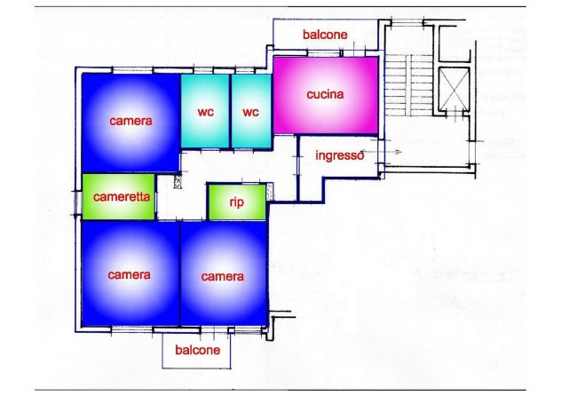 Affitto appartamento in residence con portineria - Foto 9