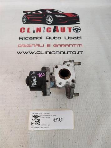 VALVOLA EGR TOYOTA Prius 3° Serie 25620-37110 2ZRFXE gas 1798 (0916)