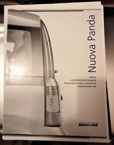 3 brochure Fiat Panda 2005 originali 2ª serie depliant cataloghi. Ottimo stato - Foto 5