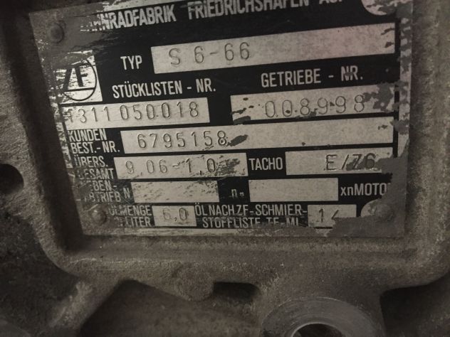 Cambio USATO VOLVO-RENAULT S6-66 9.06-1.00 1311050018 - Foto 3