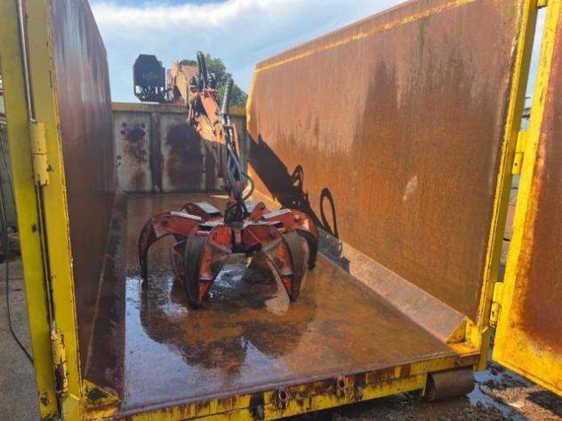 CONTAINER SCARRABILE USATO A CIELO APERTO CON GRU rif. 23957292 - Foto 6