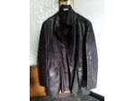 giubbotto in pelle vintage taglia 54