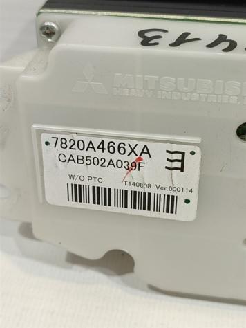 CENTRALINA CLIMA MITSUBISHI Outlander Serie (GF0) (12-) 7820A466XA CAB502A039F (12) - Foto 4