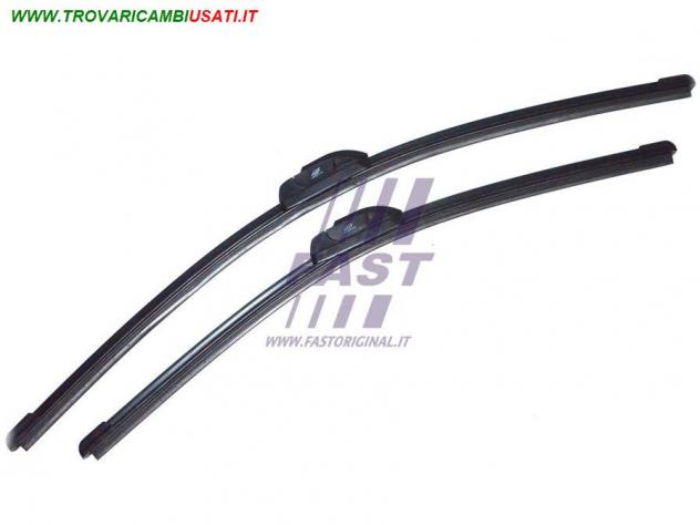 SPAZZOLA TERGICRISTALLO FORD TRANSIT 06 ANTERIORE KPL SX+DX PIATTO 650MM+550MM FT93234